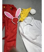 Bunny RABBIT COSTUME EASTER BUNNY/COS Size Small Ears Gloves Tail Shirt ... - £14.95 GBP