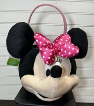 Disney Minnie Mouse Jumbo Plush Easter/Halloween Basket with Tag - £16.08 GBP