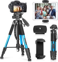 Uegogo 63&quot; Portable Tall Tripod Stand With Carry Bag And Phone/Tablet/Ipad - £38.40 GBP