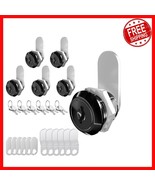 Durable Zinc Alloy 5/8&quot; Cabinet Locks Keyed Alike - Secure Storage for V... - $550.48 MXN