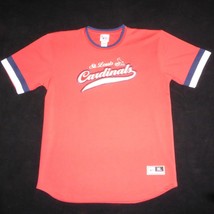 MLB St Louis Cardinals Baseball Solid Red Short Sleeve Shirt Boys Youth ... - $14.80