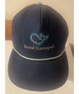 Vintage Hawaii Hat Royal Kaanapali Whale Golf Trucker Adjustable - $36.84 CAD