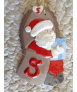 Ceramic Santa Christmas Ornament (#2688) - €11,96 EUR