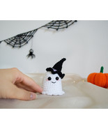 Ghost stuffed toy Crochet Halloween ghost baby boo Spooky toddler play m... - $331.98 MXN