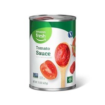 Amazon Fresh Tomato Sauce 15 Oz Previously Happy Belly Packaging May Vary - $2.81