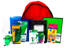Back to School 17&quot; Wexford Backpack 50 Piece Bundle School Supply Kit - $24.74
