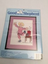 Vintage Counted Cross Stitch *Aerobics Star* Good Shepherd Candamar Designs - $5.12