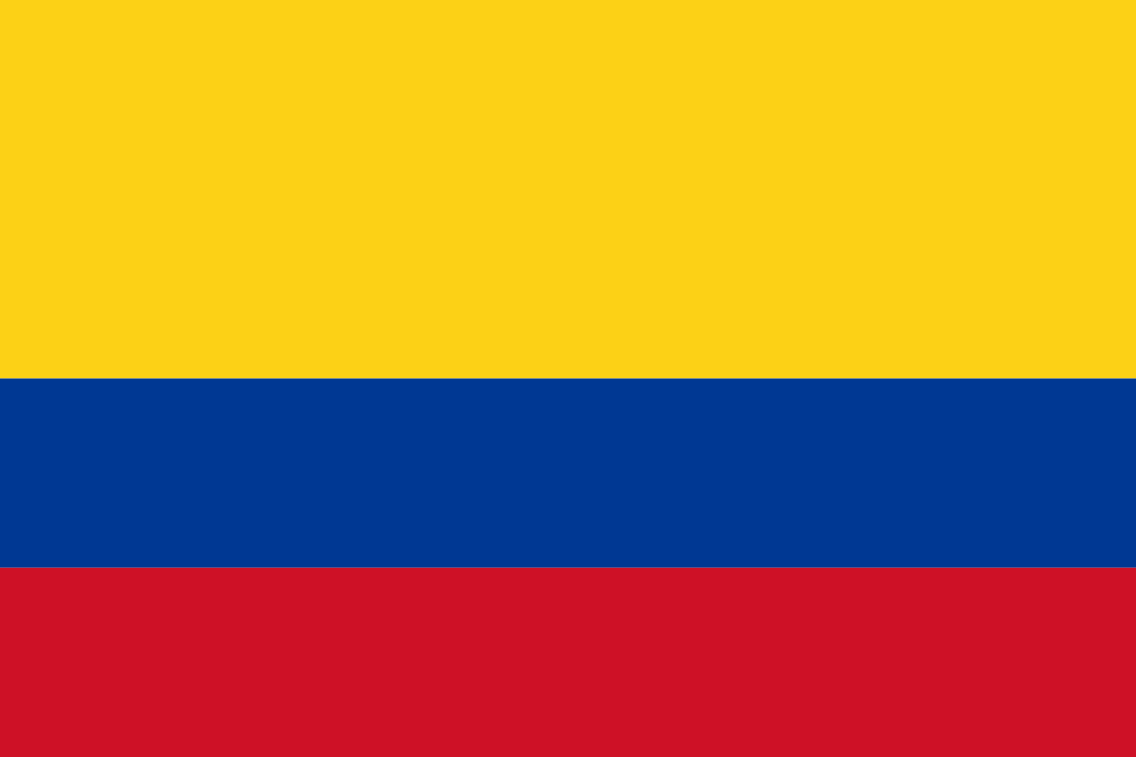 Colombia Flag - 4x6 Inch - $3.99