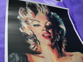 Marilyn Monroe Lithograph Art Print Autographed Signed Artist Daniel Tarantola - £253.22 GBP