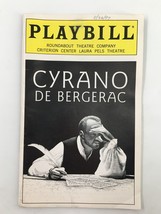 1997 Playbill Laura Pels Theatre Frank Langella in Cyrano De Bergerac - £10.20 GBP