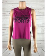 SUPERDRY Women&#39;s Mesh Back Active Loose Tank NWOT US XS - £10.59 GBP