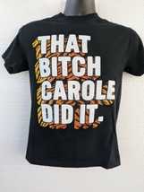 Spencers T Shirt Carole Did It Tiger King Carole Baskin Small - £8.52 GBP