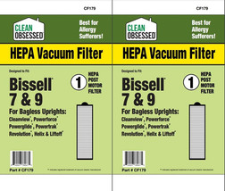 CF179 Bissell Style 7 &amp; 9 HEPA Filter, 2/Pk - $15.00