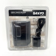 Vintage Sanyo M-1119 Compact Cassette Recorder Voice Activated System NE... - $39.55