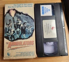The Annihilators vhs 1985 new world christopher stone cult cinema video ... - £3.33 GBP