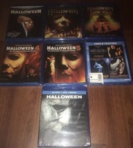 Halloween Complete Collection Blu Ray 1-9 New! 2,3,4,5, Curse, H20, Resurrection - £789.02 GBP