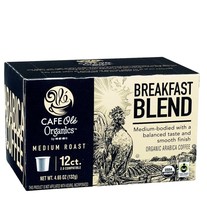 HEB CAFE OLE Breakfast Blend pods. 12 count box. lot of 4. medium roast - £79.09 GBP