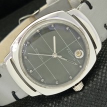 DATE @ 1 VINTAGE FORTIS TRUE LINE AUTOMATIC SWISS MENS DATE WATCH 586-a3... - $128.00