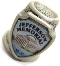 Jefferson Memorial Metal Thimble Vintage Washington D.C. - £15.54 GBP