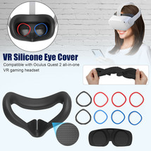 Silicone Face Cushion Lens Grip Cover Accessories For Oculus Quest 2 Vr ... - $37.99