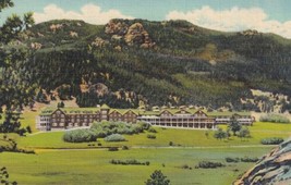 Estes Park Chalets Rocky Mountain National Park Colorado CO Postcard D44 - $2.99