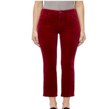 J BRAND Womens Pants Slim Ruby Stylish Cherry Red Size 26W JB001213 - £56.53 GBP