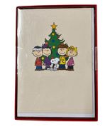 Peanuts Gang Christmas Cards New Sealed Blank Inside 15 Lucy Linus Charl... - $15.84