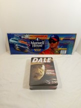 Dale Earnhart Jr Maxwell House coffee tin unpressed and Dale 6 disk DVD sealed - $29.70