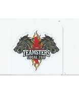 TEAMSTERS LOCAL 760 Truck Driver LU Sticker - $4.12 CAD