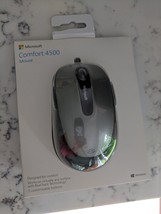 Microsoft Comfort Mouse 4500 Mouse - Gray - $48.00