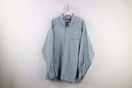 Vtg 90s Chaps Ralph Lauren Mens XL Faded Spell Out Zip Pocket Button Dow... - $44.50