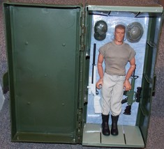 1990s GI Joe Locker With New 12 Inch Figure and Weapons - £67.93 GBP