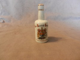 One Special Scotch Souvenir Miniature Bottle Canada Coat of Arms, Quebec... - $20.00