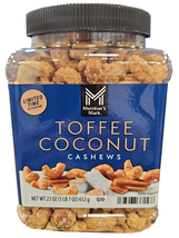Member&#39;s Mark Toffee Coconut Cashews, 23 Ounce - £18.38 GBP