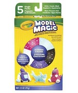Crayola Model Magic, 5 Shimmer, 0.5, Gift for Kids, 5 oz, Assorted Color - £8.60 GBP