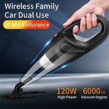 120W Cordless Handheld Vacuum Cleaner Small Mini Portable Car Auto Home Wireless - £31.46 GBP