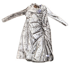 Future Collective Kahlana Brown Silver Dress Size 3X - £14.39 GBP