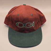 ATT  HEADWEAR -CGI - 1978-1998 - Vintage - Strapback - Maroon Green Base... - $12.02