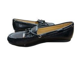MICHAEL Michael Kors Womens Sutton Moccasin Flat Loafers, 6M, Black - $120.00