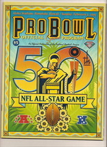 1995 NFL PRO BOWL progarm All Star NFC AFC - £41.54 GBP