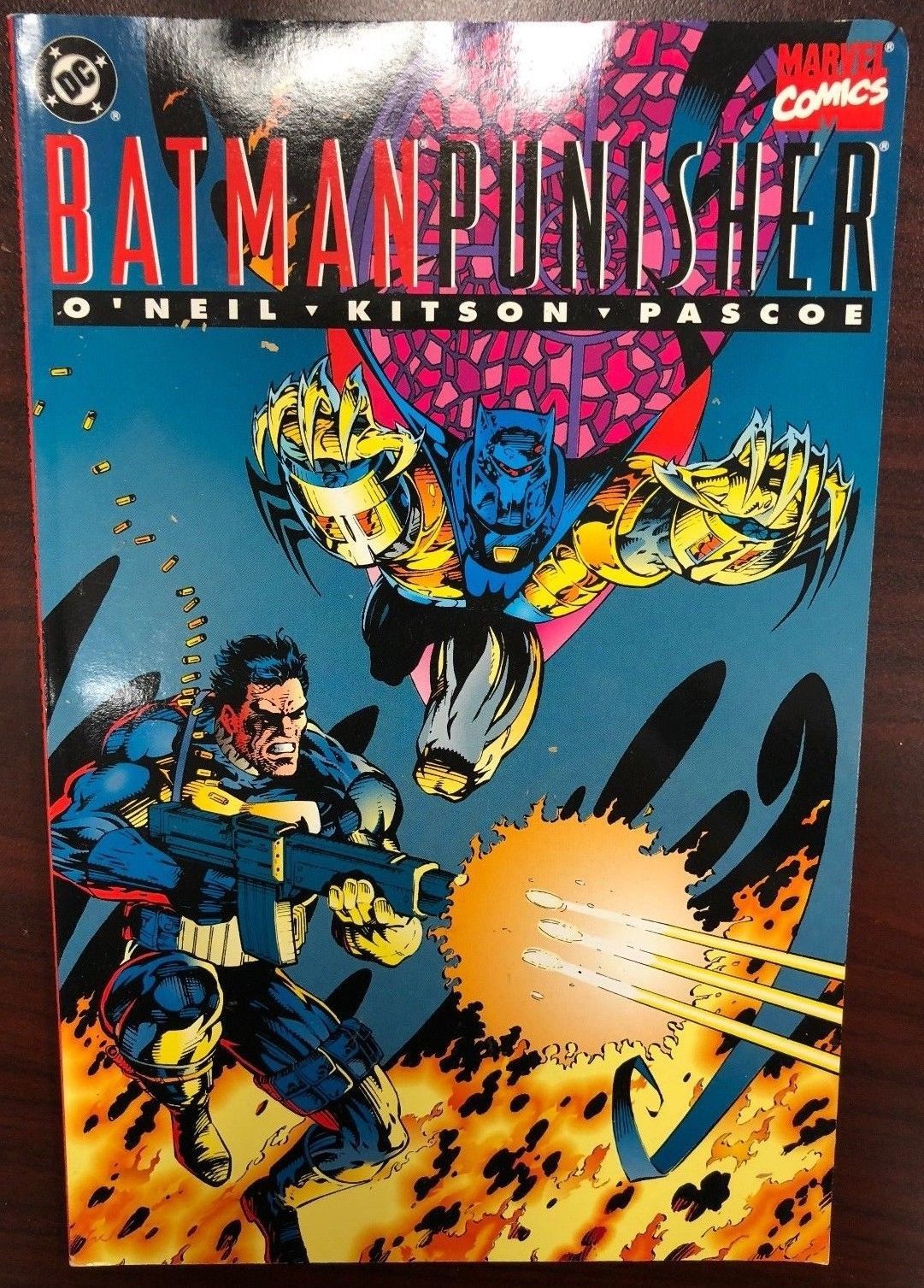 BATMAN PUNISHER Lake of Fire (1994) DC/Marvel Comics SqB VG+/FINE- - £7.89 GBP