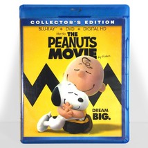 The Peanuts Movie (3-Disc Blu-ray/DVD, 2015, Collector&#39;s Ed.) - $6.78