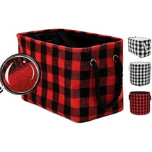 Rectangular Open Storage Baskets Cubes Decorative Home Organizer Contain... - £29.20 GBP