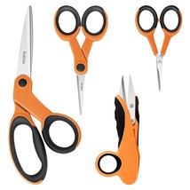 Premium Sewing Scissors Bundle, Perfect Sewing Partners, Sharp And Durable, Comf - £15.72 GBP