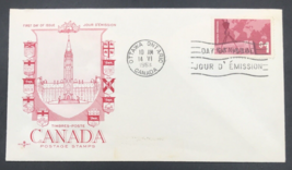 1963 FDC Canada $1 Export International Trade First Day Cover Cachet Scott #411 - £6.75 GBP