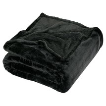 Throw Xl - Fleece Bed Blanket - All Season Warm Lightweight Super Soft Anti Stat - $13.99