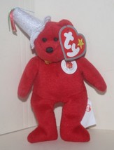 2004 McDonalds Ty Teenie Beanie Babies Happy Meal Birthday Bear with Tag - $3.50