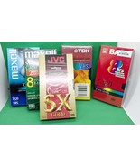 Maxell, JVC, BASF &amp; TDK Various Grades Blank T-120/60 Sealed VHS Tapes L... - $23.00 CAD