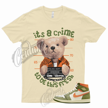 CRIME T Shirt for 1 High Celadon Sky J Light Olive Bright Mandarin Coconut Milk - £18.56 GBP+