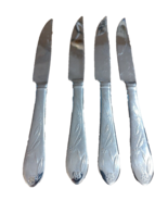 Temp-tations OLD WORLD FLORAL Stainless Steel  Knifes Lot Of 4 - $29.34 CAD